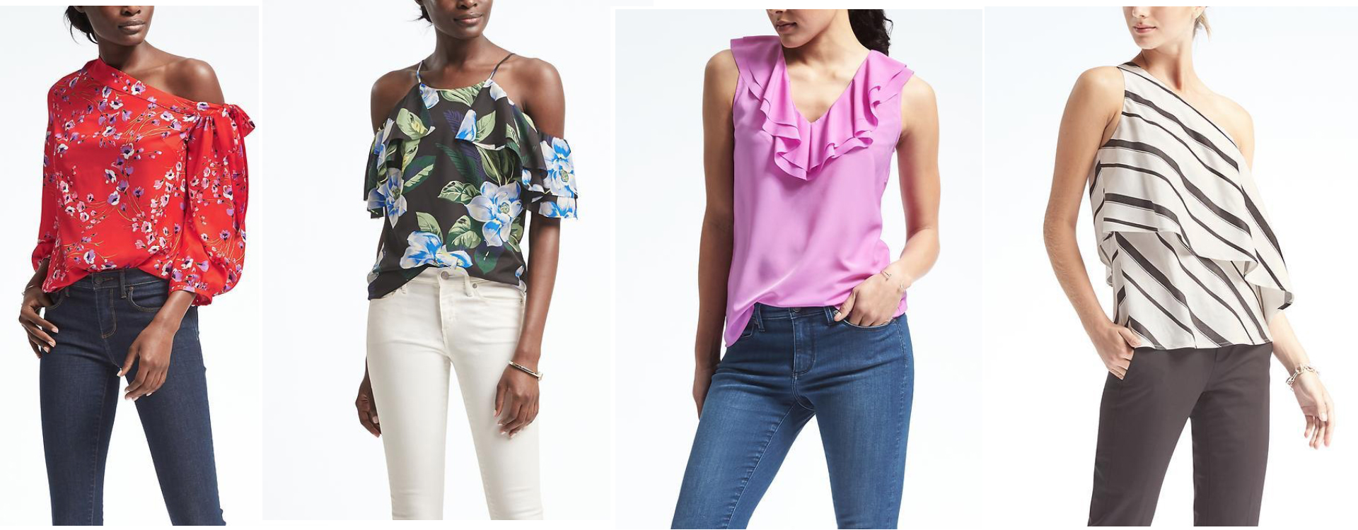 What kind of ruffle tops are good for you (body types, petite, plus size)
